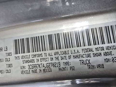 2018 RAM 1500 Tradesman