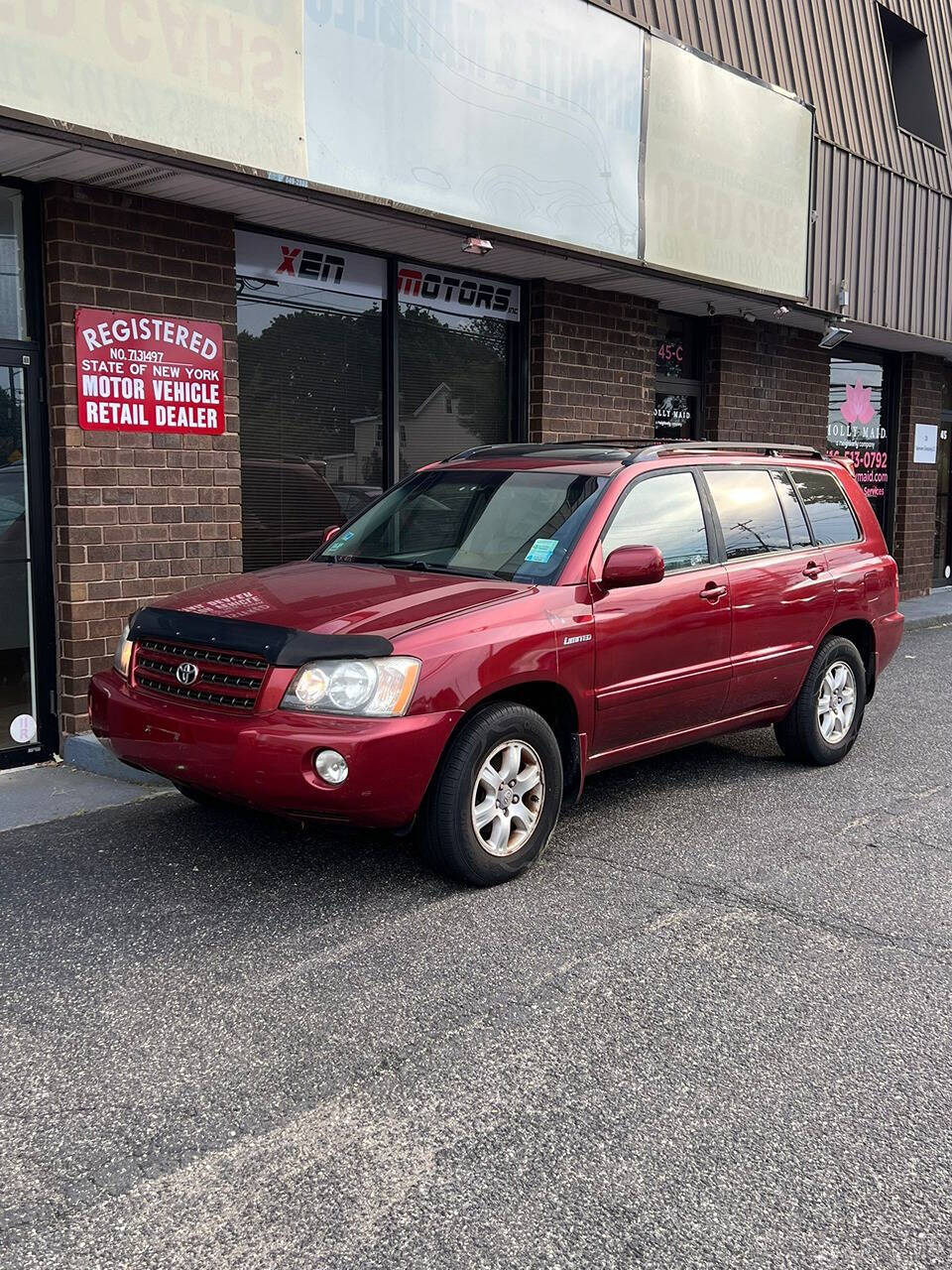 2003 Toyota Highlander for sale at Xen Motors Inc. in Hicksville, NY