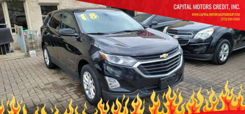 2018 Chevrolet Equinox for sale at Capital Motors Credit, Inc. in Chicago IL