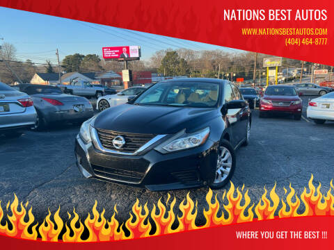 2016 Nissan Altima for sale at Nations Best Autos in Decatur GA