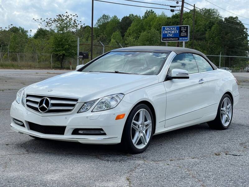 2013 Mercedes-Benz E-Class for sale at Signal Imports INC in Spartanburg SC