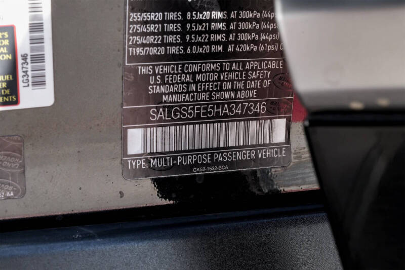 2017 Land Rover Range Rover Supercharged LWB