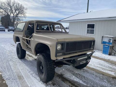 1976 Chevrolet Blazer for sale at B & B Auto Sales in Brookings SD