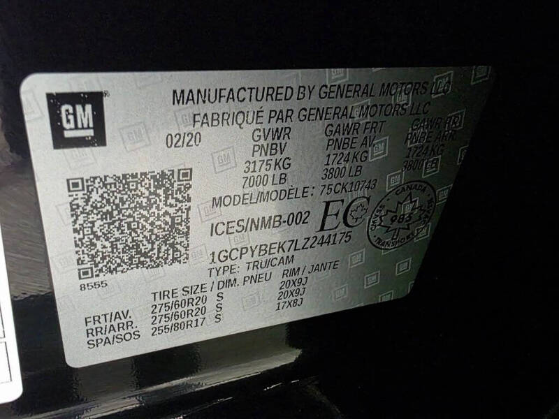 2020 Chevrolet Silverado 1500