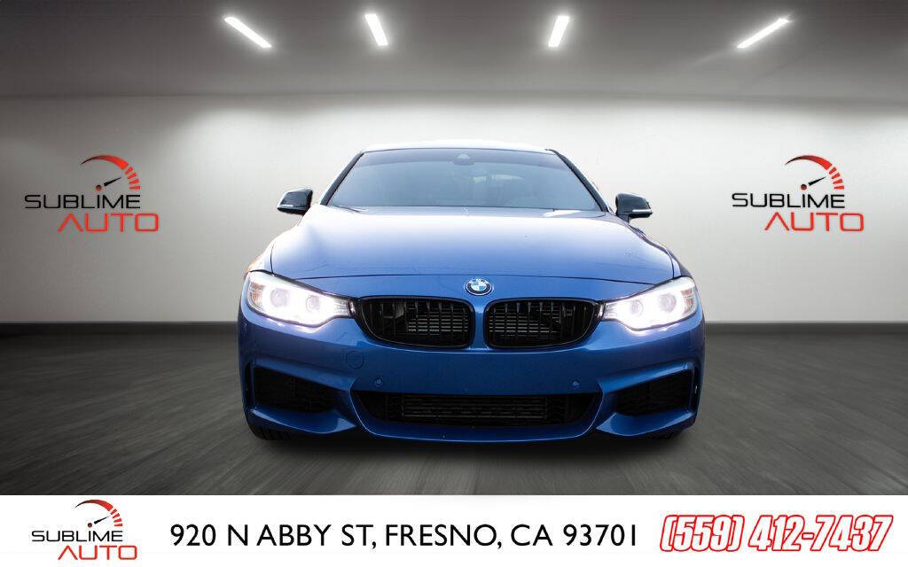 2015 BMW 4 Series for sale at SUBLIME AUTO in Fresno, CA