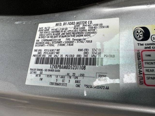 2013 Ford Mustang V6