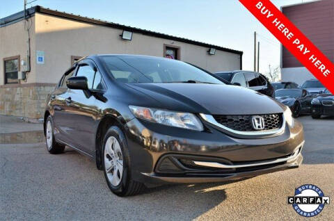 2014 Honda Civic for sale at LAKESIDE MOTORS, INC. in Sachse TX