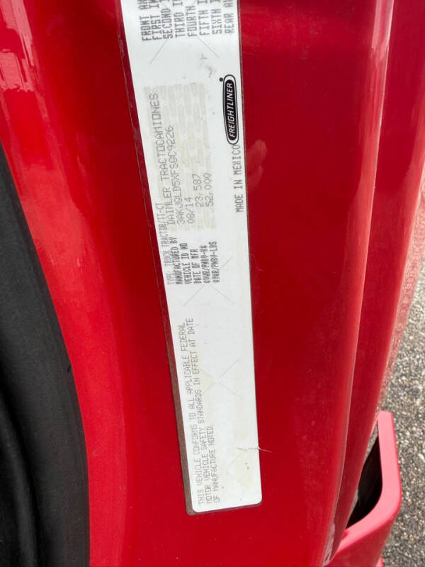 2015 Freightliner Cascadia