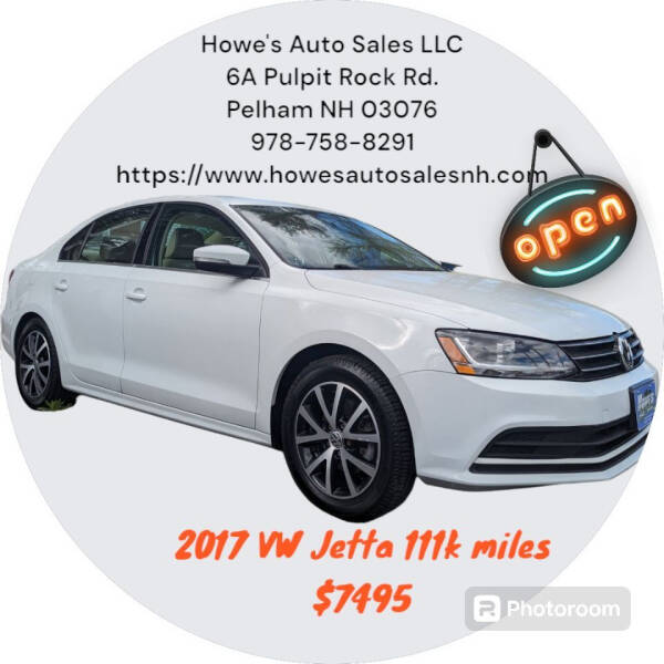 2017 Volkswagen Jetta for sale at Howe's Auto Sales in Lowell MA