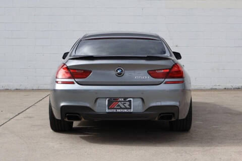 2015 BMW 6 Series 650i Gran Coupe