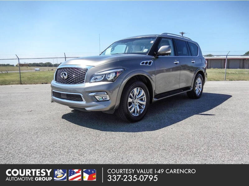 2017 Infiniti QX80 for sale at Courtesy Value Pre-Owned I-49 in Lafayette LA