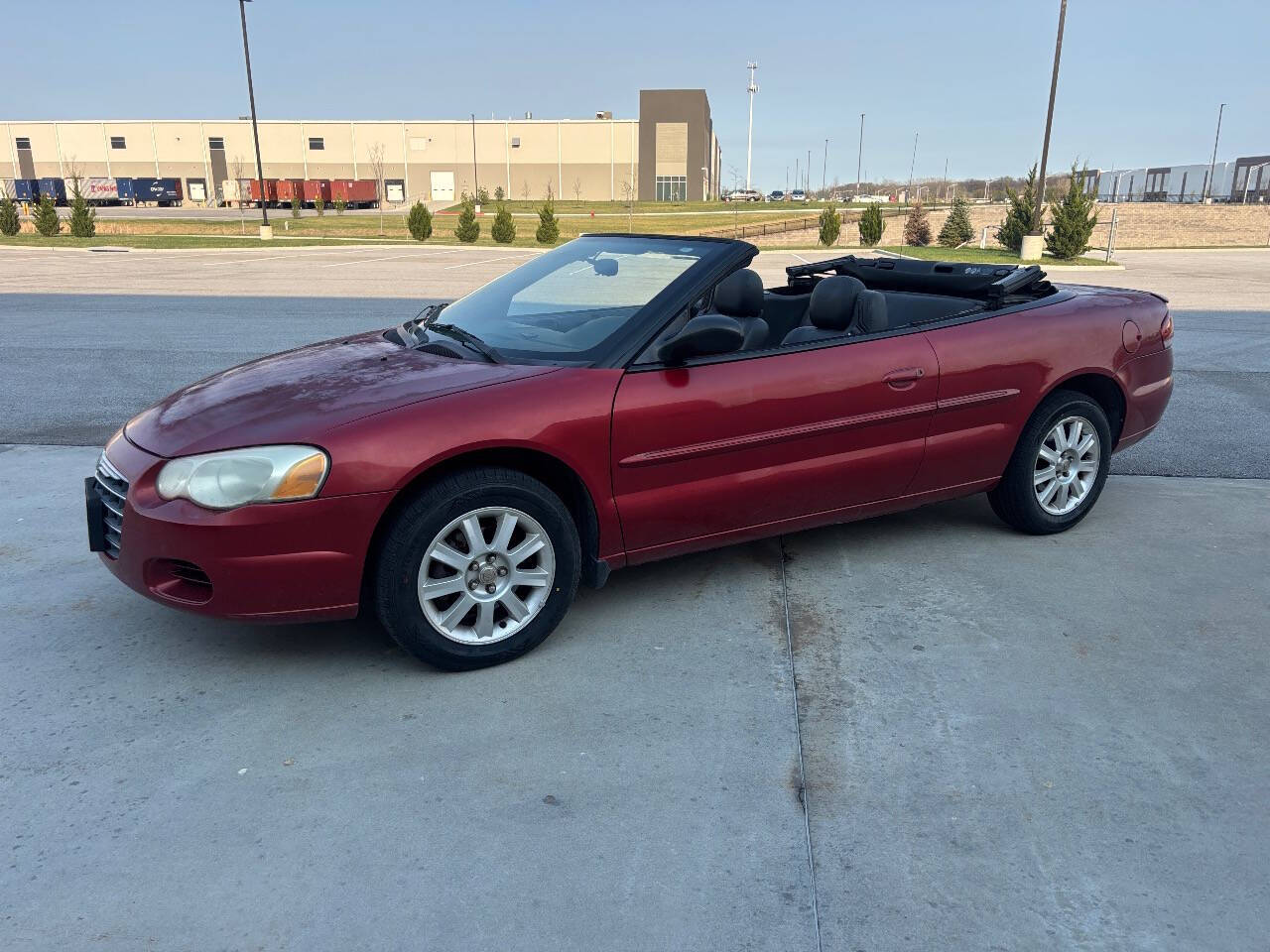 Red 2004 Chrysler Sebring GTC Convertible GTC 2dr Convertible 1