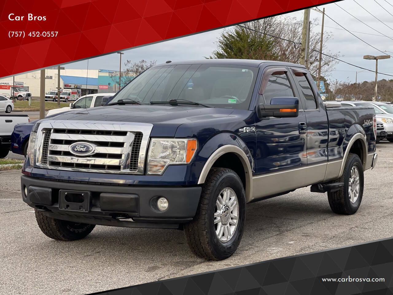 2009 Ford F-150 Lariat SuperCab LB 4WD