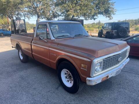 1972 Chevrolet C/K 20 Series for sale at TROPHY MOTORS in New Braunfels TX