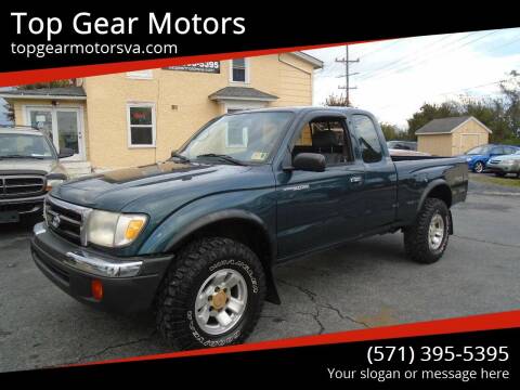 1998 Toyota Tacoma for sale at Top Gear Motors in Winchester VA