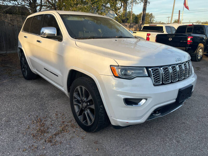 2017 Jeep Grand Cherokee for sale at Memo's Auto Sales in Houston TX