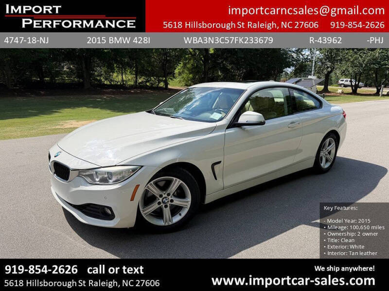 2015 BMW 4 Series 428i