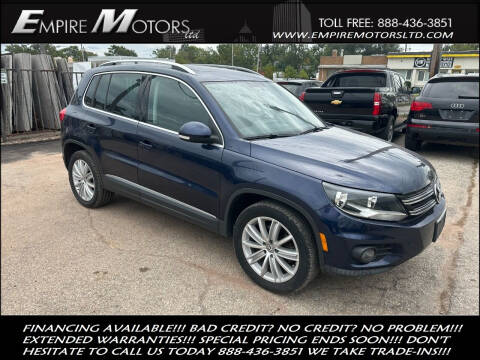 2012 Volkswagen Tiguan for sale at Empire Motors LTD in Cleveland OH