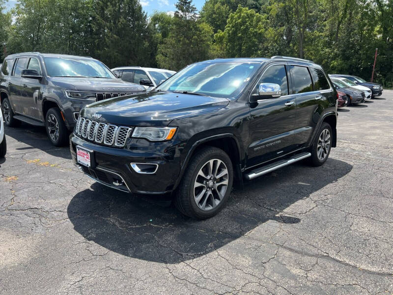 Used 2018 Jeep Grand Cherokee Overland with VIN 1C4RJFCT1JC267080 for sale in Cuba City, WI