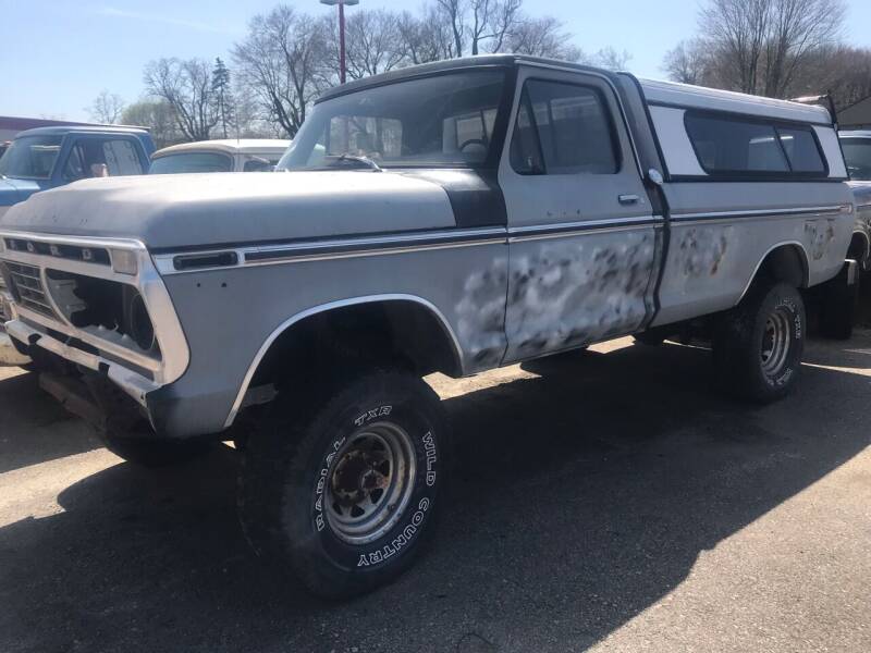 1973 Ford F-250 for sale at FIREBALL MOTORS LLC in Lowellville OH