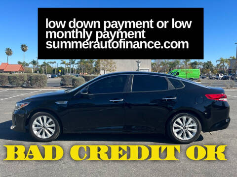 2016 Kia Optima for sale at SUMMER AUTO FINANCE in Costa Mesa CA