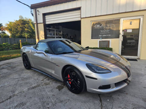2007 Chevrolet Corvette for sale at O & J Auto Sales in Royal Palm Beach FL