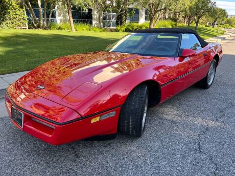 1987 Chevrolet Corvette for sale at Donada  Group Inc in Arleta CA
