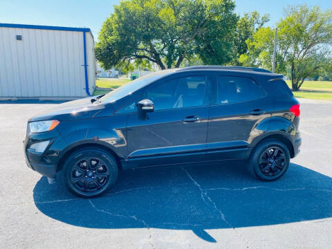 2018 Ford EcoSport for sale at Pioneer Auto in Ponca City OK