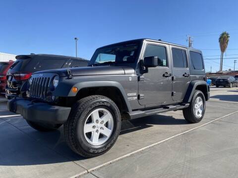 2018 Jeep Wrangler JK Unlimited for sale at Finn Auto Group in Blythe CA