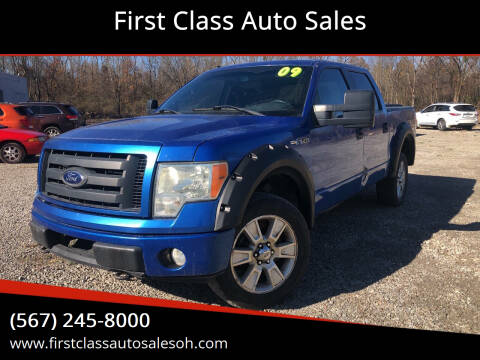 2009 Ford F-150 for sale at First Class Auto Sales in Fostoria OH