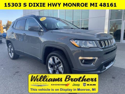 2021 Jeep Compass for sale at Williams Brothers Pre-Owned Monroe in Monroe MI