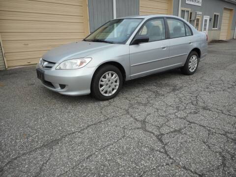 2005 Honda Civic for sale at Motion Motorcars in New Milford CT
