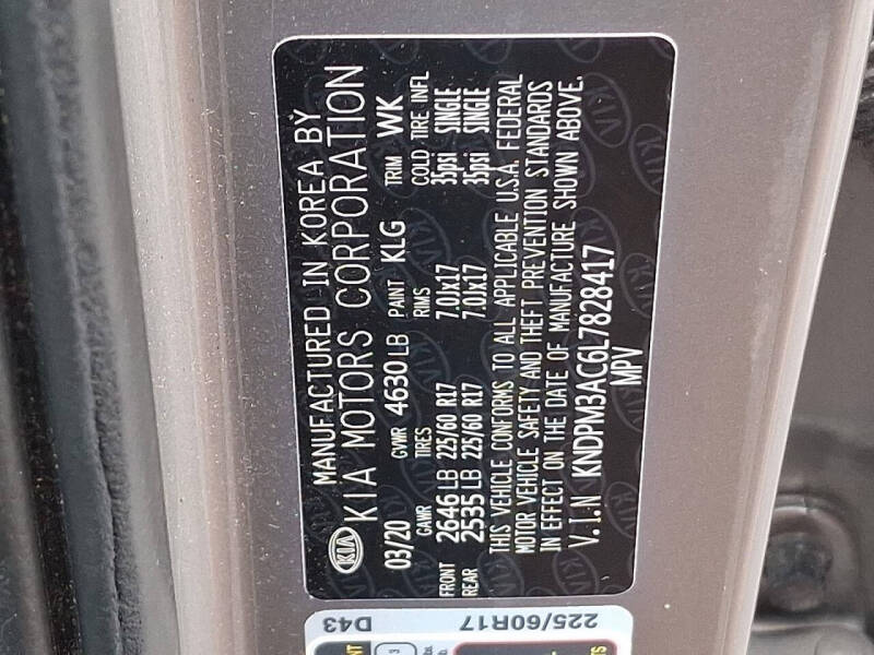 2020 Kia Sportage LX