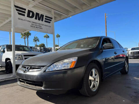 2005 Honda Accord for sale at Ditat Deus Automotive in Mesa AZ