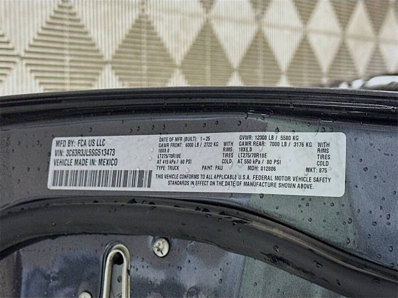 2025 RAM 3500 Laramie