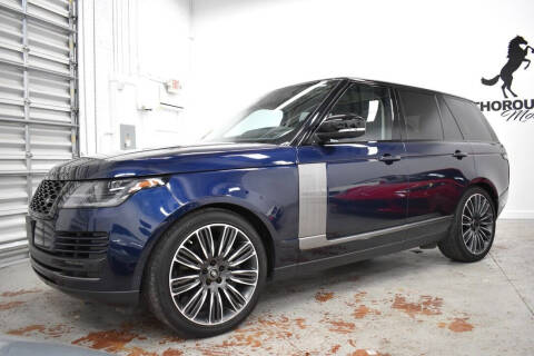 2018 Land Rover Range Rover for sale at Thoroughbred Motors in Wellington FL