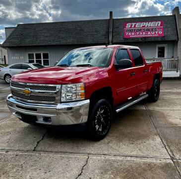 2013 Chevrolet Silverado 1500 for sale at Stephen Motor Sales LLC in Caldwell OH
