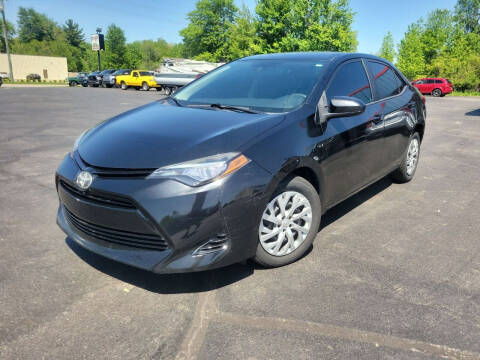 2017 Toyota Corolla for sale at Cruisin' Auto Sales in Madison IN