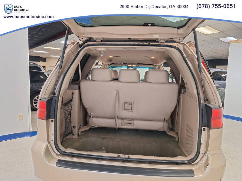 2001 Honda Odyssey EX