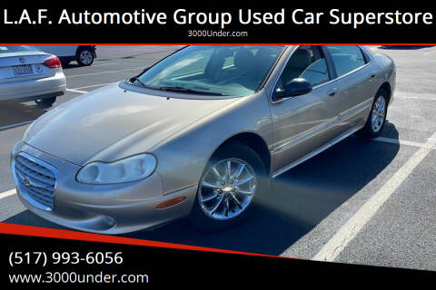 2002 Chrysler Concorde for sale at L.A.F. Automotive Group Used Car Superstore in Lansing MI