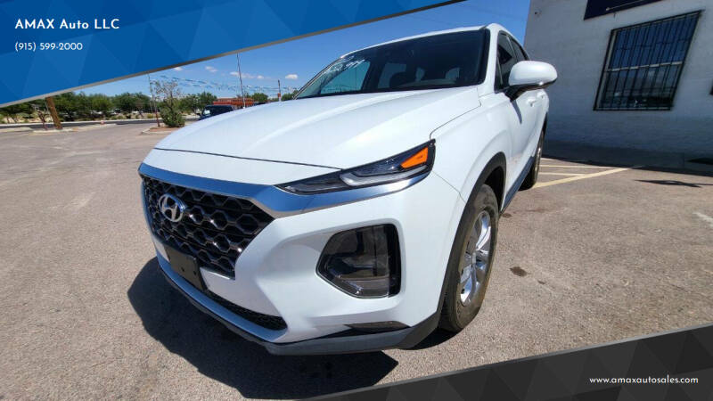 2020 Hyundai Santa Fe for sale at AMAX Auto LLC in El Paso TX