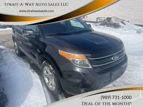 2015 Ford Explorer for sale at Strait-A-Way Auto Sales LLC in Gaylord MI