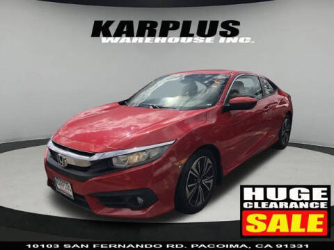 2016 Honda Civic for sale at Karplus Warehouse in Pacoima CA