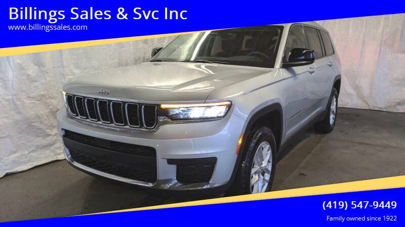 2023 Jeep Grand Cherokee L for sale at Billings Sales & Svc Inc in Clyde OH