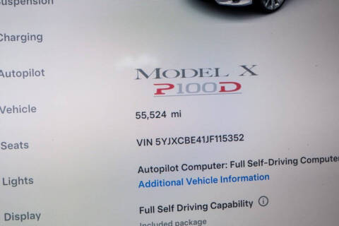 2018 Tesla Model X P100D