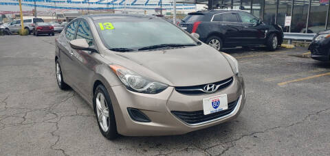 2013 Hyundai Elantra for sale at I-80 Auto Sales in Hazel Crest IL