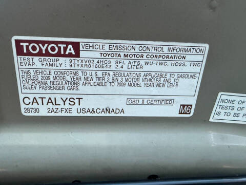 2009 Toyota Camry Hybrid