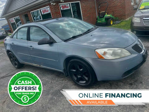 2008 Pontiac G6 for sale at C&C Affordable Auto and Truck Sales in Tipp City OH