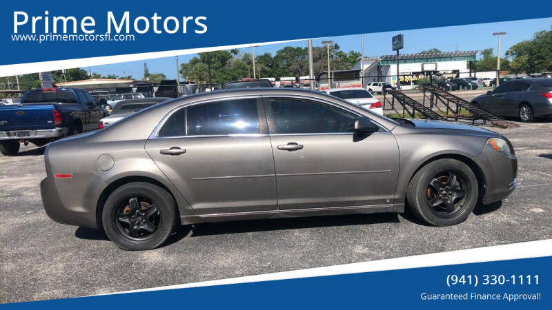 2010 Chevrolet Malibu for sale at Prime Motors in Sarasota FL