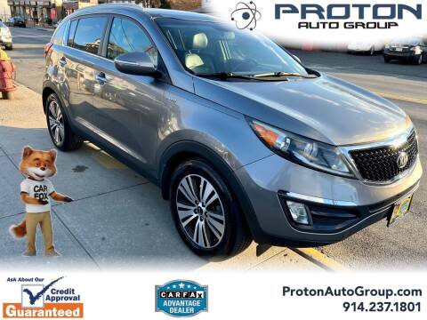 2016 Kia Sportage for sale at Proton Auto Group in Yonkers NY
